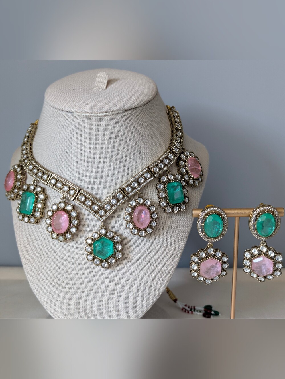 Statement Necklace and Earring Set